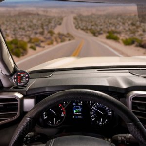 Toyota Tundra Gauge Pod Kit - Banks Power - Stealth Pod - Black - `22-`24